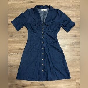 Nobody’s Child denim dress size 4 NWOT
